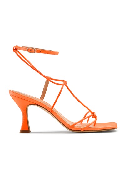 Orange Noodle Skinny Strap Sandals from Russell & Bromley