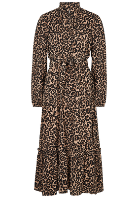 Antoinette Leopard-Print Midi Dress from Baum Und Pferdgarten