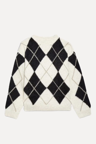 Tinsel Argyle Jumper from Marks & Spencer