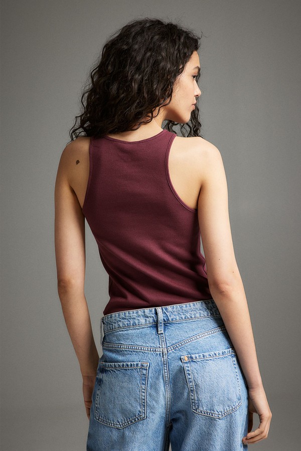 Ribbed Vest Top from H&M