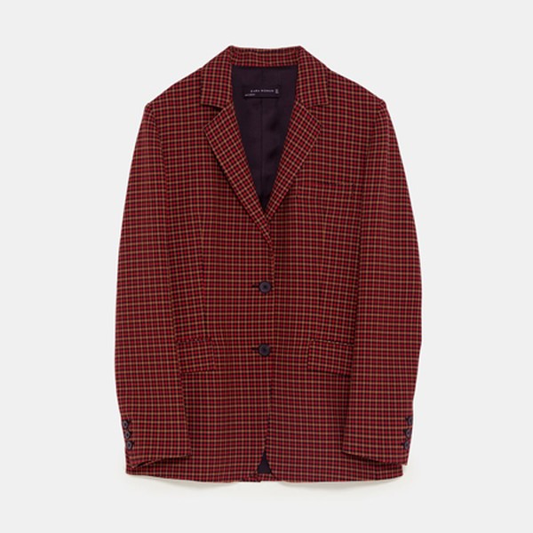 Checked Blazer from Zara