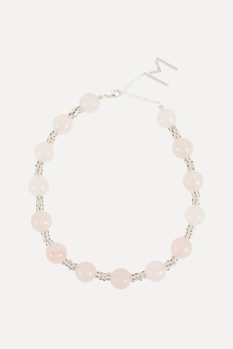 Crystal-Embellished Necklace from Magda Butrym