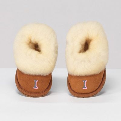 Monogram Sheepskin Boots from Rae Feather