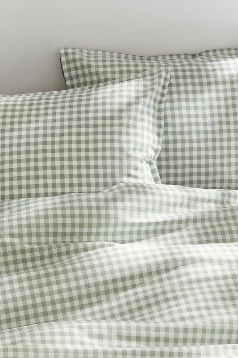 Patterned Double/King Size Duvet Cover Set from H&M