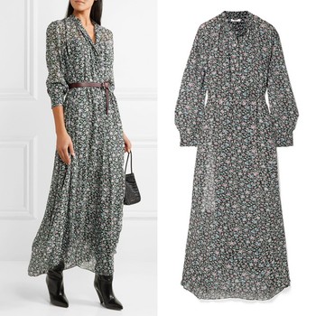 Joly Printed Georgette Maxi Dress from Isabel Marant Étoile