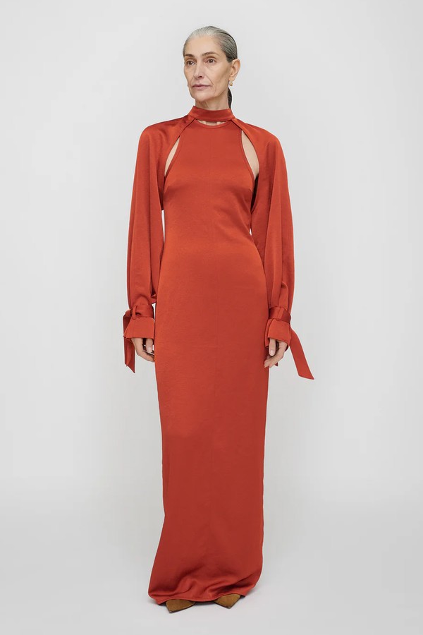 Himani Crisp Satin Dress