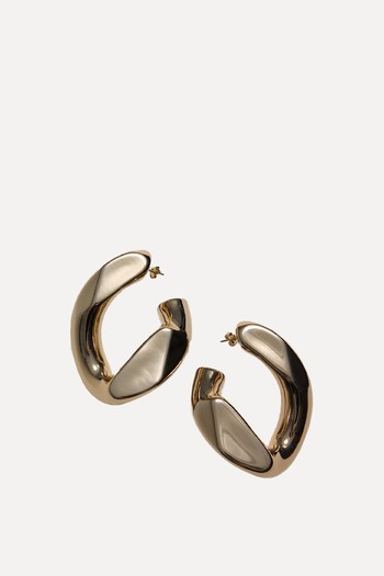 Twist Hoop Earrings from & Other Stories