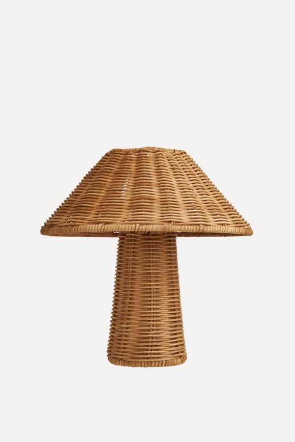Ruri Rattan Table Lamp from Dunelm