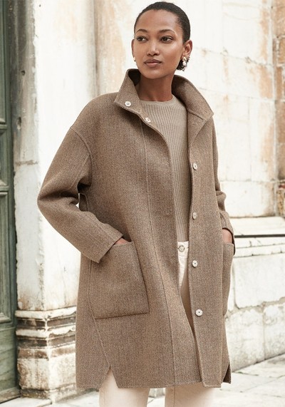 Reversible Wool Coat from Poetry