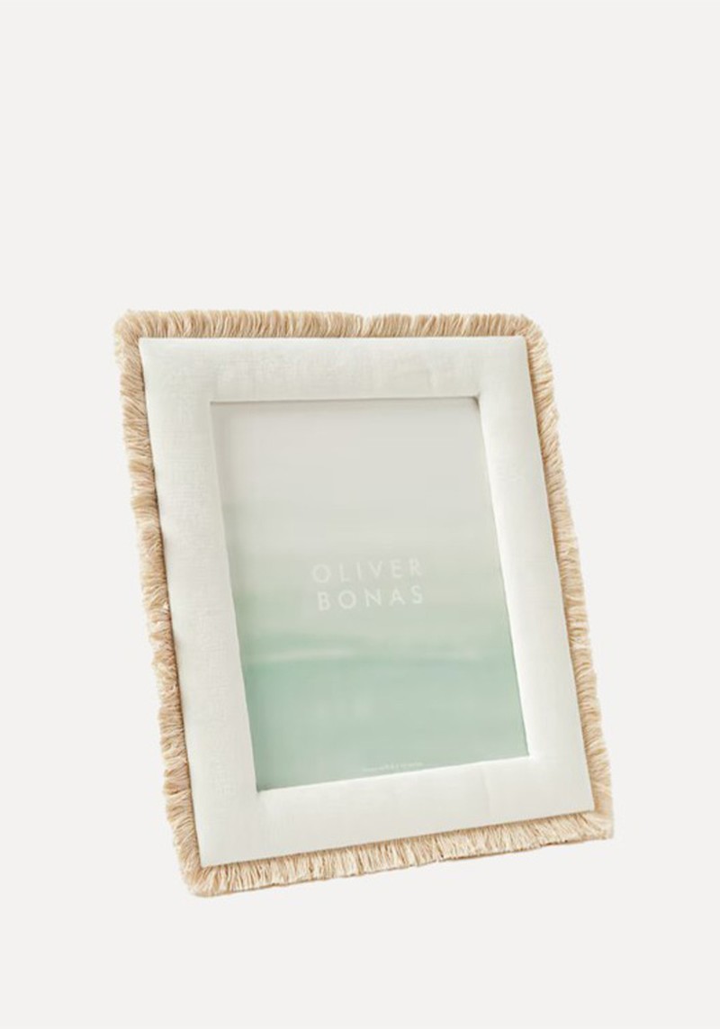Issey Fringed Photo Frame