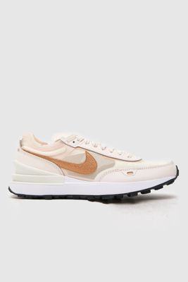 Pale Pink Waffle One Trainers from Nike