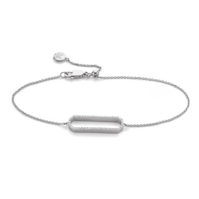 Naida Rectangle Open Bracelet