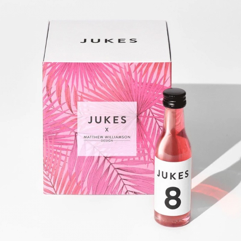 Jukes 8 X Matthew Williamson Summer Edition Rosé from Jukes Cordialities