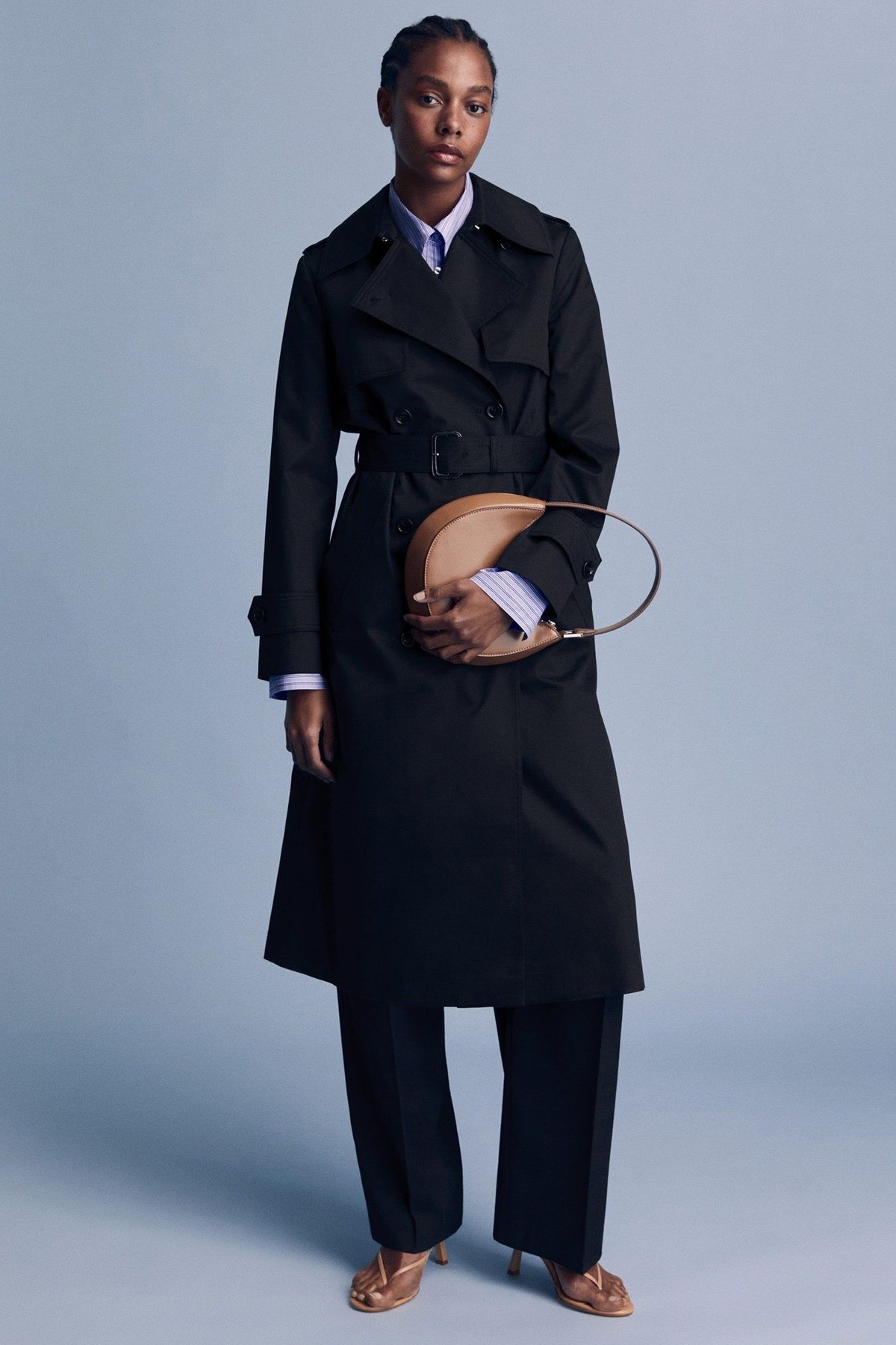 Classic Long Trench Coat from Mango