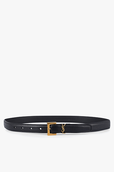 Logo Slim Belt from Saint Laurent