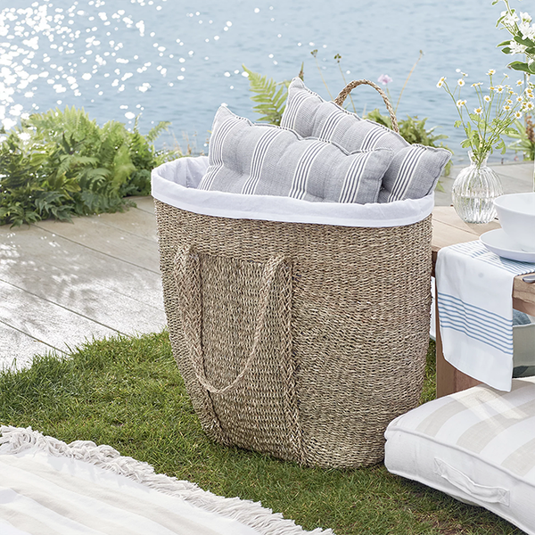 Seagrass Storage Tote from The White Company
