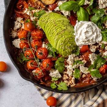 Mr Organic’s Mushroom Shakshuka