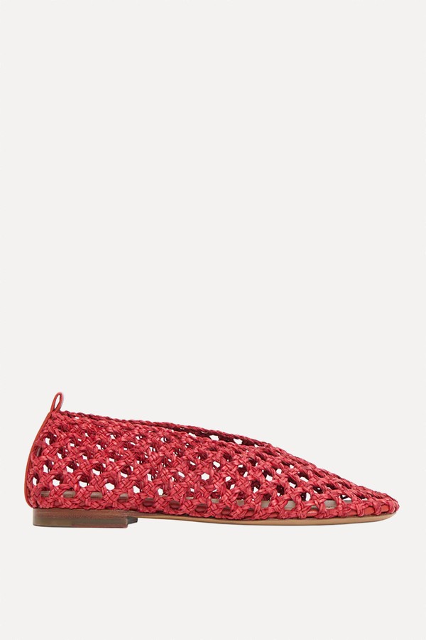 Woven Ballerina Flats from Mansur Gavriel