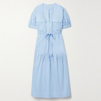 Andie Belted Cotton-Poplin Maxi Dress from Derek Lam 10 Crosby