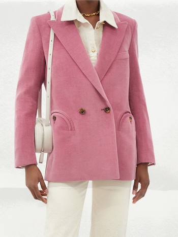 Jealousy Peonia Cotton-Blend Twill Blazer, £918 | Blazé Milano