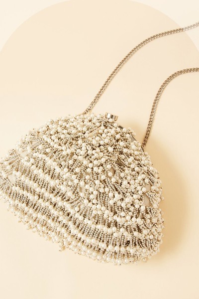 Beaded Bridal Clutch Bag from Monsoon