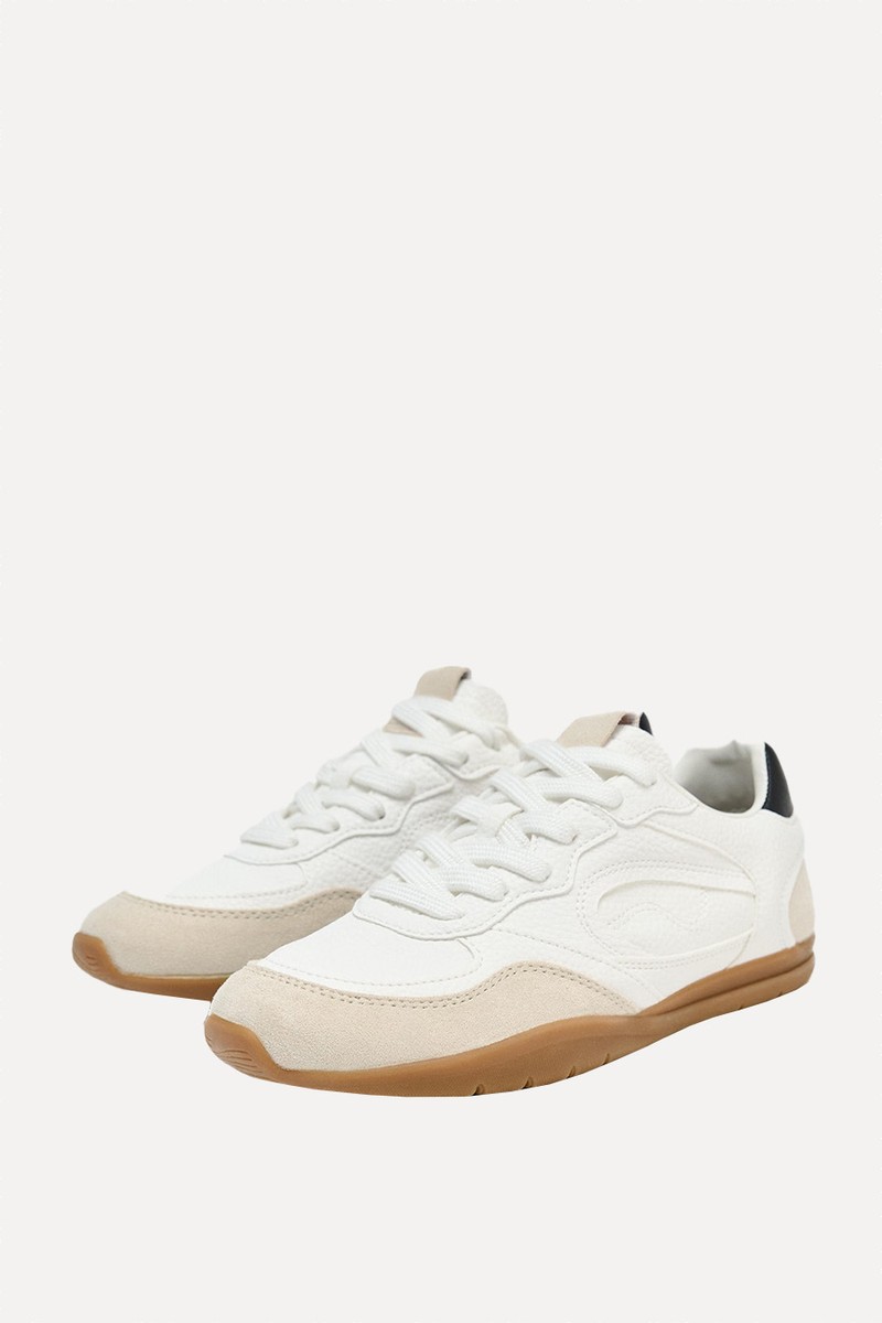 Contrast Running Trainers from Zara