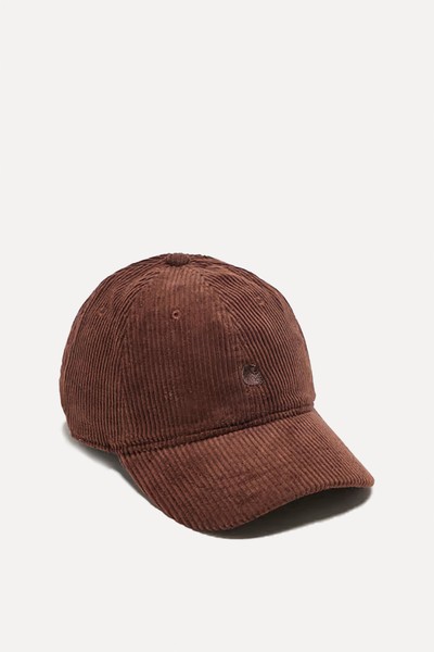 Harlem Cord Logo Cap from Carhartt WIP