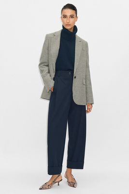 Relaxed Tapered Turn-Up Trouser from ME+EM