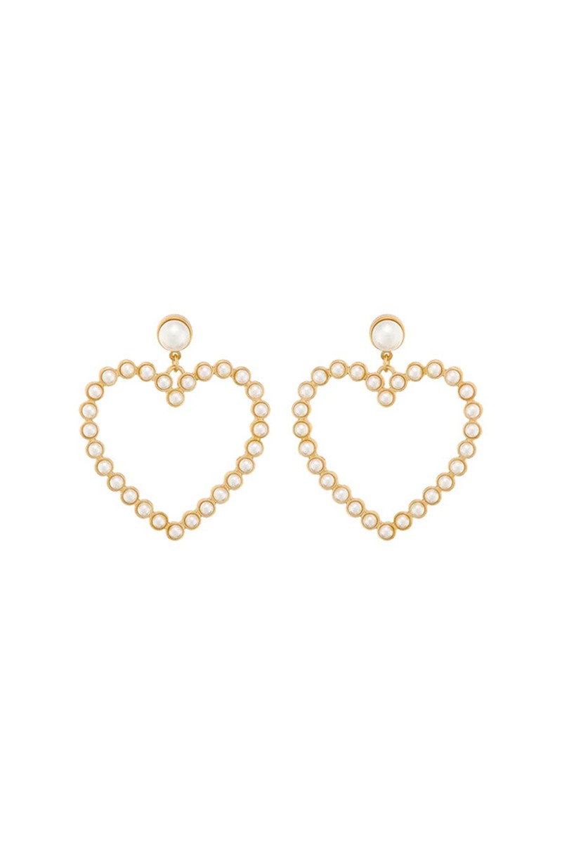 Statement Pearl Earrings from Orelia