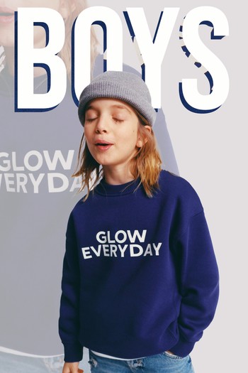 Slogan Sweatshirt, £16.99 | Zara