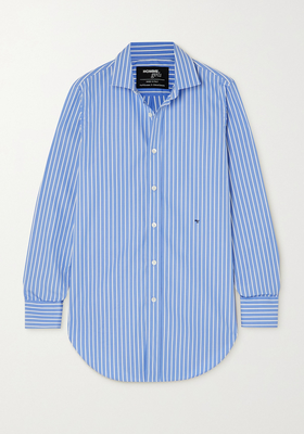 Striped Cotton-Poplin Shirt, £162 | HommeGirls