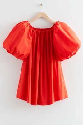 Off-Shoulder Mini Dress from & Other Stories