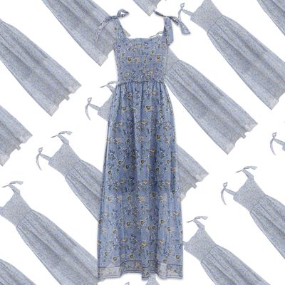 Light Blue Floral Maxi Dress, £14.99