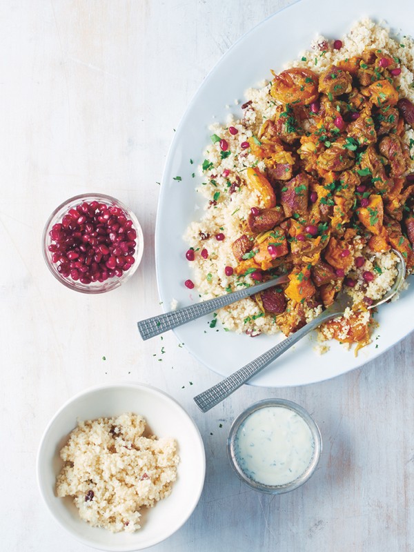 Moroccan Spiced Lamb Tagine & Cauli Couscous 