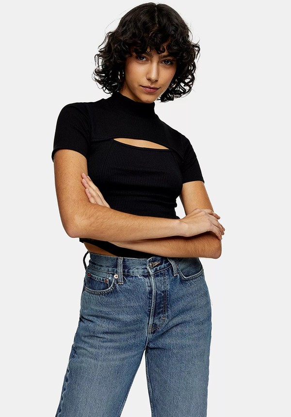 Cut Out Top from Topshop