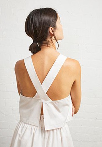 Open Cross Back Top  from Aligne