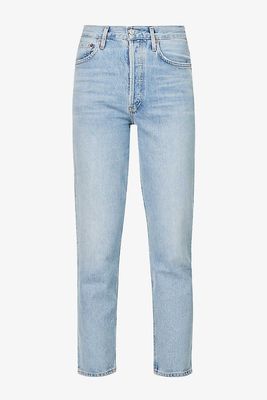 Fen Tapered High-Rise Organic Cotton Jeans from Agolde