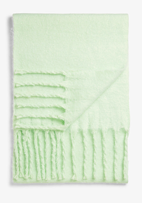 Recycled Polyester Tassel Scarf from Monki