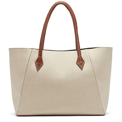 Perriand Collapsible Linen-Canvas Tote Bag from Métier