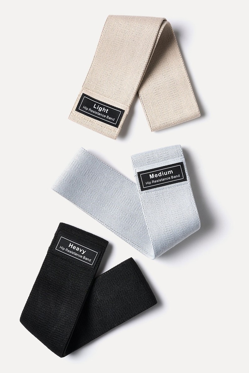 Set Of 3 Fabric Resistance Loops from Yogamatters