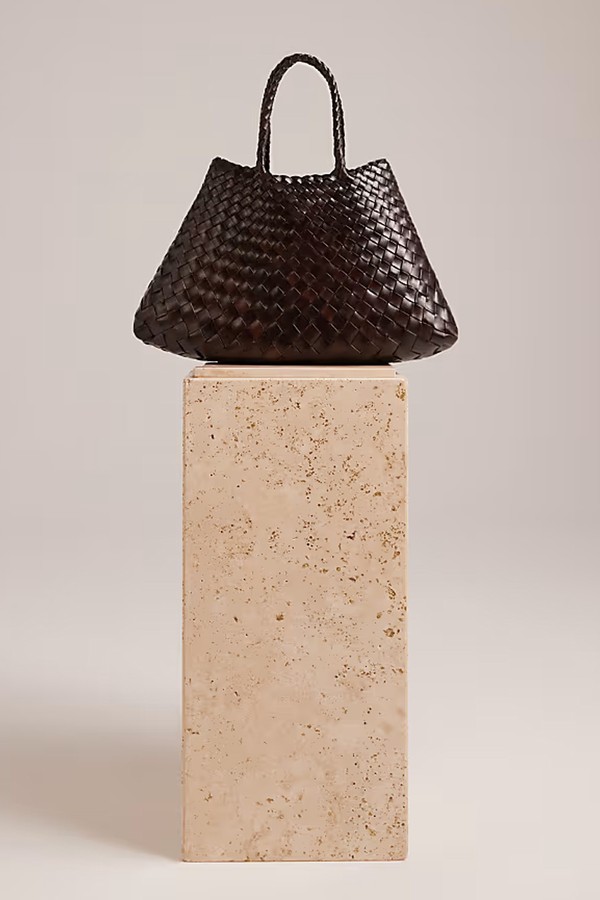 Santa Croce Small Woven Leather Bag  from Dragon Diffusion