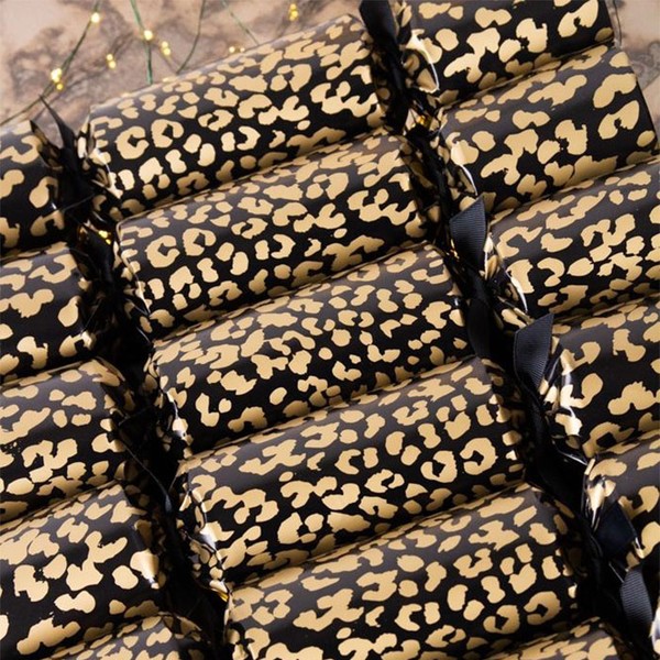Leopard Christmas Crackers from Rokett St George