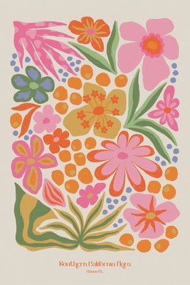 Southern California Flora Poster from Hanna KL