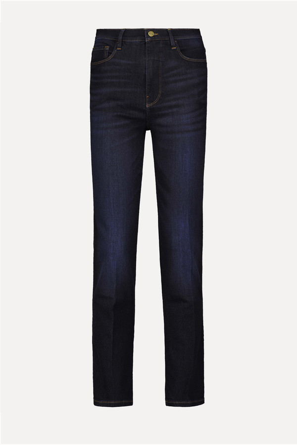 Le Sylvie High-Rise Straight-Leg Jeans from Frame