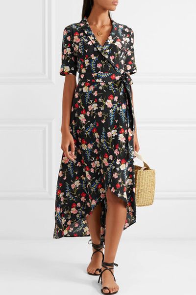 Imogene Floral-Print Dress from Equipment