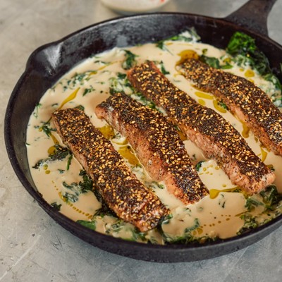 Za’atar Salmon & Tahini