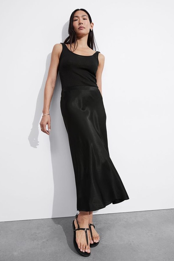 Satin Skirt