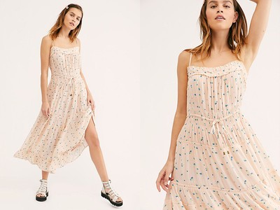 Peaches Midi Dress