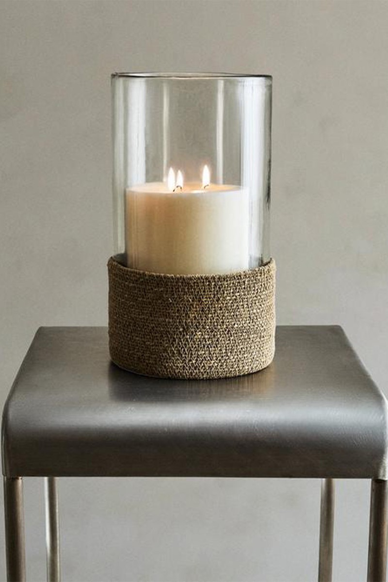 Glass & Jute Lantern from Zara Home