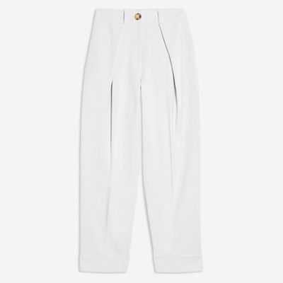 Ivory Ovoid Trousers from Topshop